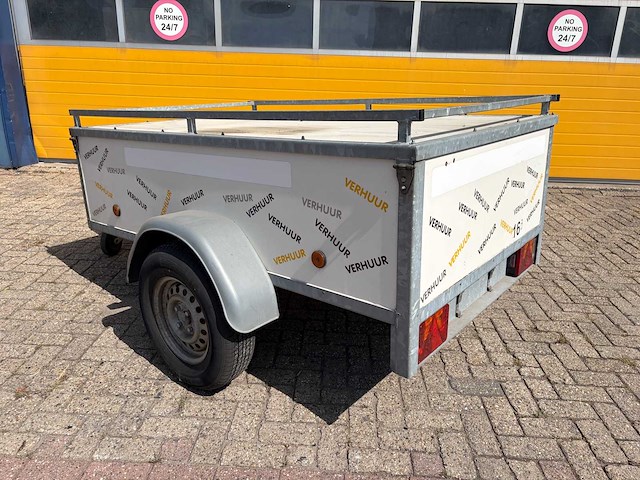 J.d. trailers t bagage-/gesloten bakaanhanger met deksel - afbeelding 3 van  58