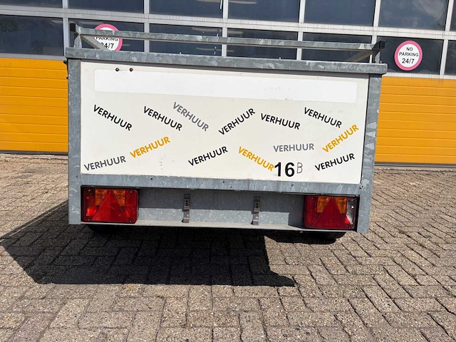 J.d. trailers t bagage-/gesloten bakaanhanger met deksel - afbeelding 4 van  58