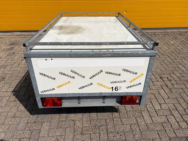 J.d. trailers t bagage-/gesloten bakaanhanger met deksel - afbeelding 5 van  58