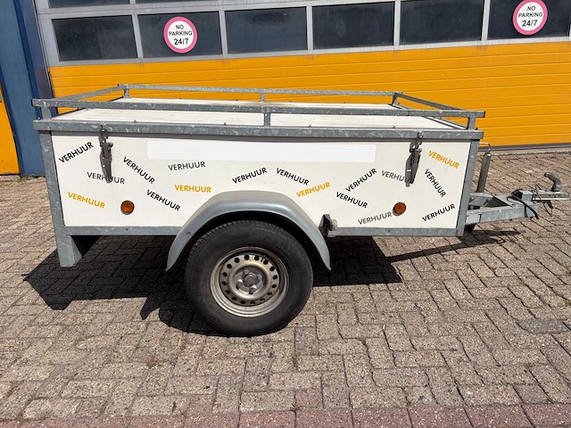 J.d. trailers t bagage-/gesloten bakaanhanger met deksel - afbeelding 7 van  58