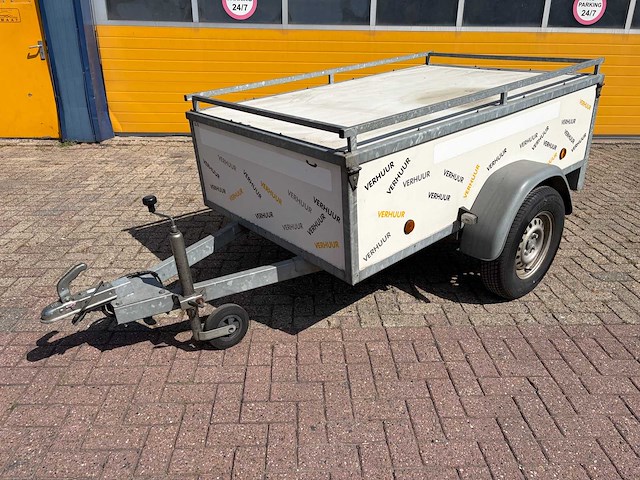 J.d. trailers t bagage-/gesloten bakaanhanger met deksel - afbeelding 1 van  58