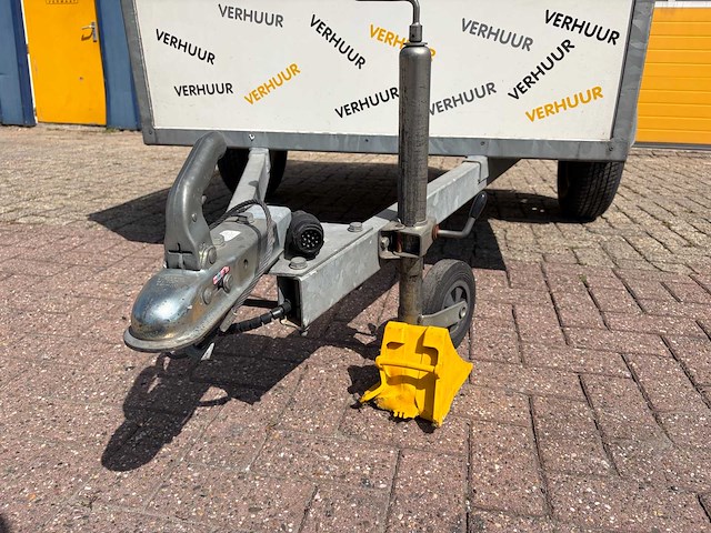 J.d. trailers t bagage-/gesloten bakaanhanger met deksel - afbeelding 30 van  58
