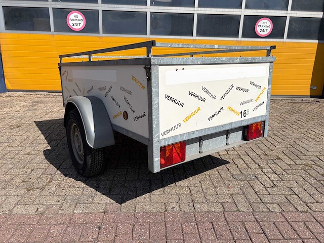 J.d. trailers t bagage-/gesloten bakaanhanger met deksel - afbeelding 23 van  58