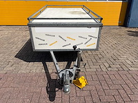 J.d. trailers t bagage-/gesloten bakaanhanger met deksel - afbeelding 57 van  58