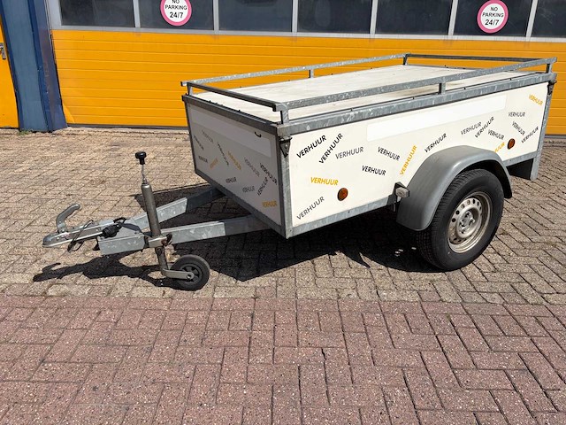 J.d. trailers t bagage-/gesloten bakaanhanger met deksel - afbeelding 58 van  58