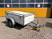 J.d. trailers t bagage-/gesloten bakaanhanger met deksel - afbeelding 1 van  48