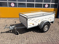 J.d. trailers t bagage-/gesloten bakaanhanger met deksel - afbeelding 12 van  48