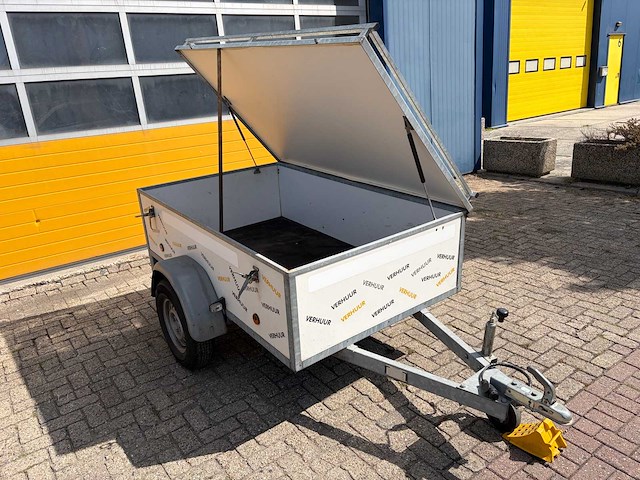 J.d. trailers t bagage-/gesloten bakaanhanger met deksel - afbeelding 33 van  48