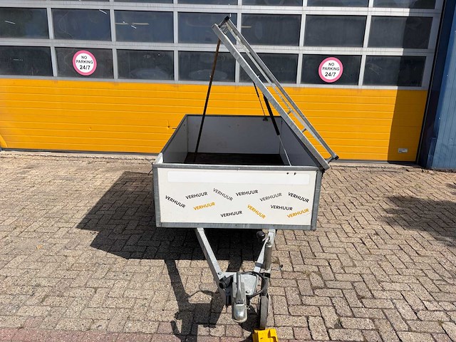 J.d. trailers t bagage-/gesloten bakaanhanger met deksel - afbeelding 36 van  48
