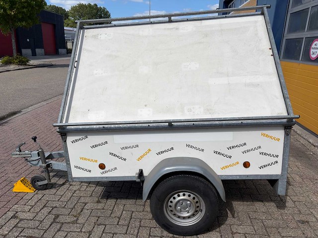 J.d. trailers t bagage-/gesloten bakaanhanger met deksel - afbeelding 40 van  48