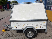 J.d. trailers t bagage-/gesloten bakaanhanger met deksel - afbeelding 40 van  48