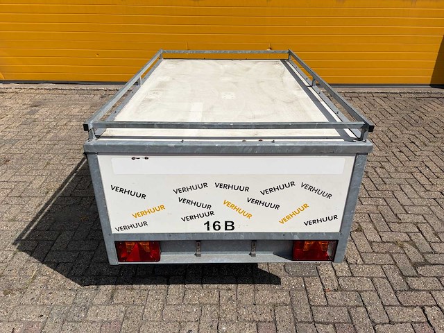 J.d. trailers t bagage-/gesloten bakaanhanger met deksel - afbeelding 45 van  48