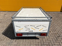 J.d. trailers t bagage-/gesloten bakaanhanger met deksel - afbeelding 45 van  48