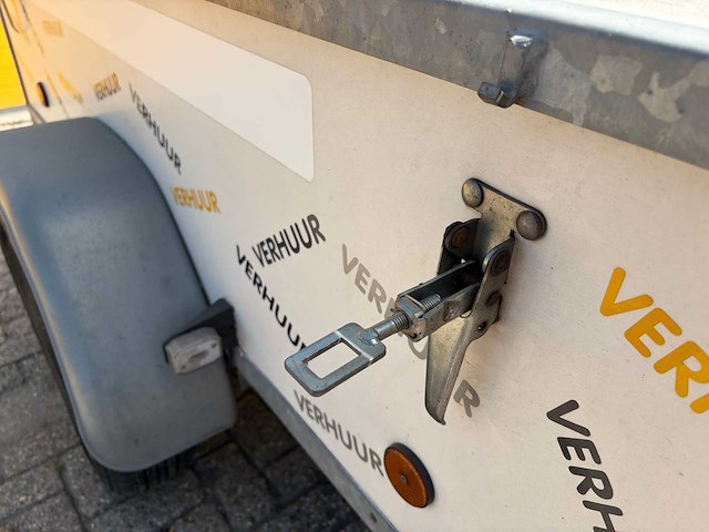 J.d. trailers t bagage-/gesloten bakaanhanger met deksel - afbeelding 3 van  17