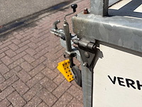 J.d. trailers t bagage-/gesloten bakaanhanger met deksel - afbeelding 7 van  17