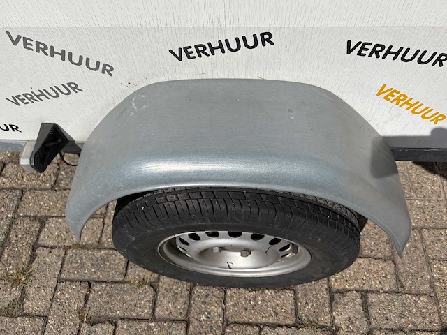 J.d. trailers t bagage-/gesloten bakaanhanger met deksel - afbeelding 12 van  33