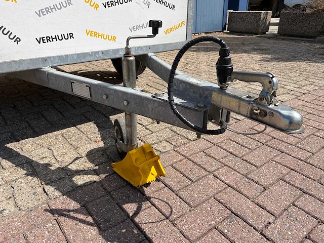 J.d. trailers t bagage-/gesloten bakaanhanger met deksel - afbeelding 14 van  33