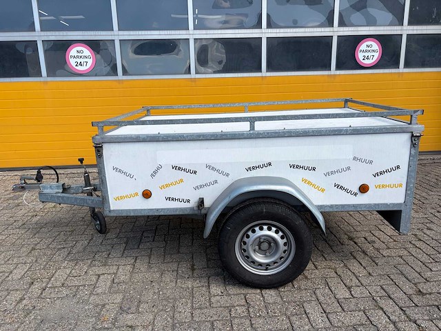 J.d. trailers t bagage-/gesloten bakaanhanger met deksel - afbeelding 9 van  33