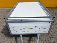 J.d. trailers t bagage-/gesloten bakaanhanger met deksel - afbeelding 16 van  33
