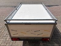 J.d. trailers t bagage-/gesloten bakaanhanger met deksel - afbeelding 19 van  33