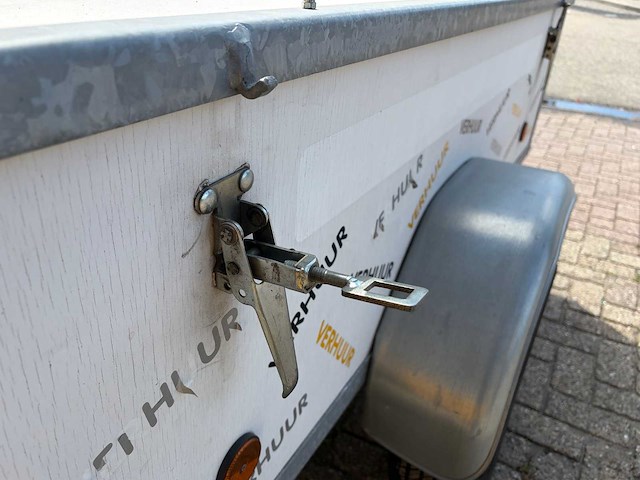 J.d. trailers t bagage-/gesloten bakaanhanger met deksel - afbeelding 22 van  33