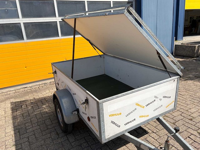 J.d. trailers t bagage-/gesloten bakaanhanger met deksel - afbeelding 24 van  33