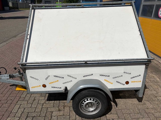 J.d. trailers t bagage-/gesloten bakaanhanger met deksel - afbeelding 25 van  33