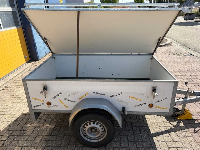 J.d. trailers t bagage-/gesloten bakaanhanger met deksel - afbeelding 26 van  33