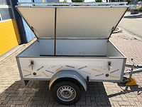 J.d. trailers t bagage-/gesloten bakaanhanger met deksel - afbeelding 26 van  33