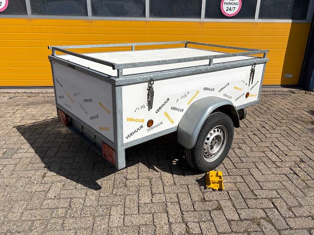J.d. trailers t bagage-/gesloten bakaanhanger met deksel - afbeelding 20 van  33