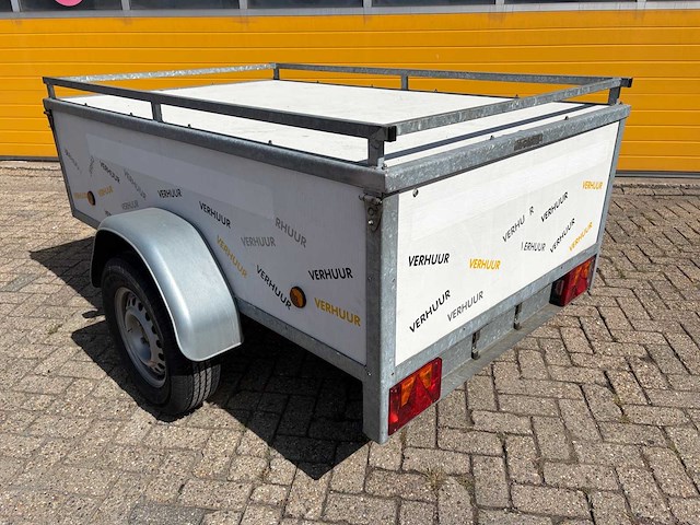J.d. trailers t bagage-/gesloten bakaanhanger met deksel - afbeelding 29 van  33