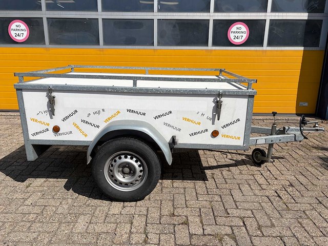 J.d. trailers t bagage-/gesloten bakaanhanger met deksel - afbeelding 30 van  33