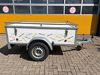 J.d. trailers t bagage-/gesloten bakaanhanger met deksel - afbeelding 30 van  33