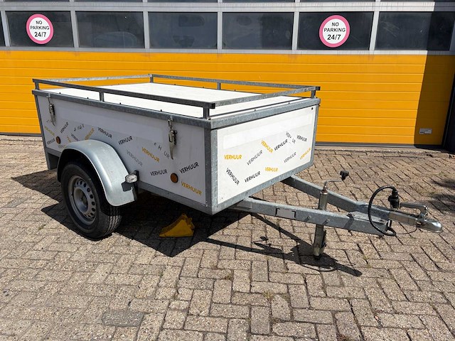 J.d. trailers t bagage-/gesloten bakaanhanger met deksel - afbeelding 31 van  33