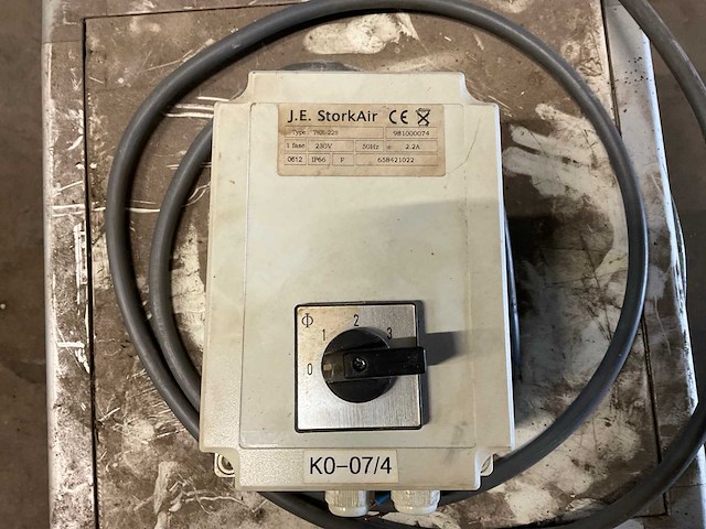 J.e. stockair tke-22s ventilatiebox - afbeelding 5 van  5