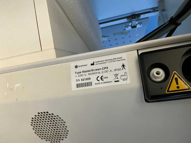 Jeager masterscreen cpx longfunctie meetstation - afbeelding 7 van  12