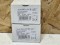Jean-muller n5013513 nh-mespatroon, slagpin, gl/gg, grootte nh000 gr.000 500v 50a - (6x) - afbeelding 2 van  4