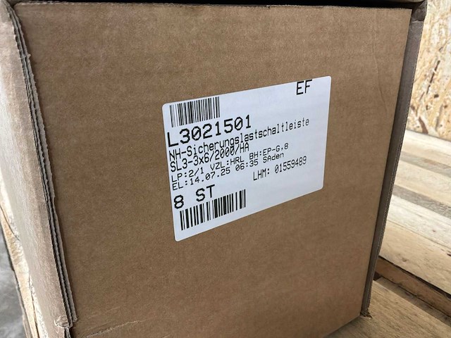 Jean müller sl3-3x6/2000/ha nh-zekeringslastscheidingslijst - afbeelding 5 van  14