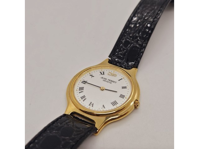 Jean perret dresswatch met goudkeurmerk - afbeelding 2 van  7