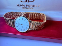 Jean perret geneve herenhorloge met goudmerk (10 micron) - afbeelding 2 van  7