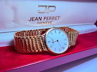 Jean perret geneve herenhorloge met goudmerk (10 micron) - afbeelding 3 van  7