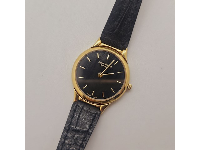 Jean perret horloge met goudkeurmerk - afbeelding 2 van  8