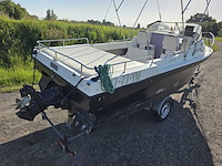 Jeanneau europa - junior luxe + omc v8 210 pk+ - speedboot met trailer - afbeelding 2 van  53
