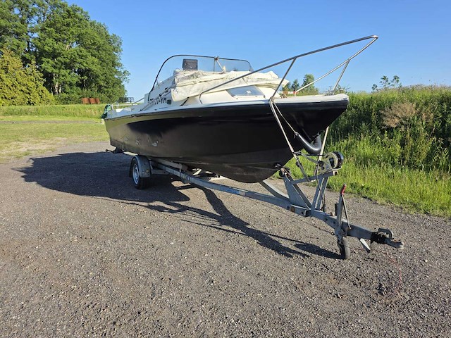 Jeanneau europa - junior luxe + omc v8 210 pk+ - speedboot met trailer - afbeelding 3 van  53