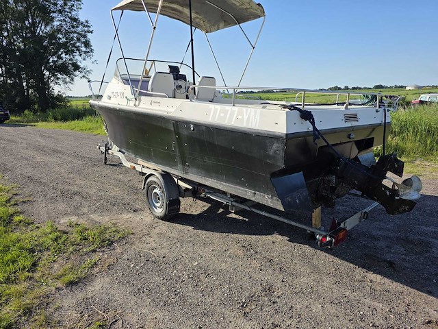 Jeanneau europa - junior luxe + omc v8 210 pk+ - speedboot met trailer - afbeelding 5 van  53