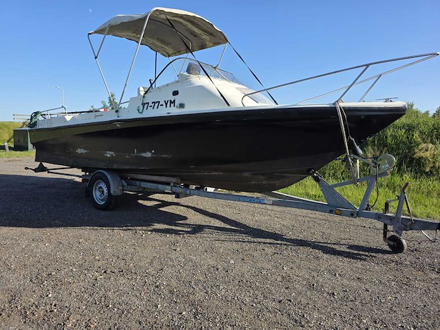 Jeanneau europa - junior luxe + omc v8 210 pk+ - speedboot met trailer - afbeelding 12 van  53