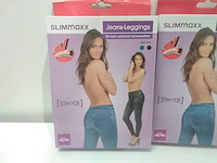 Jeans leggings stretch maat 42/44 (10x) - afbeelding 2 van  4