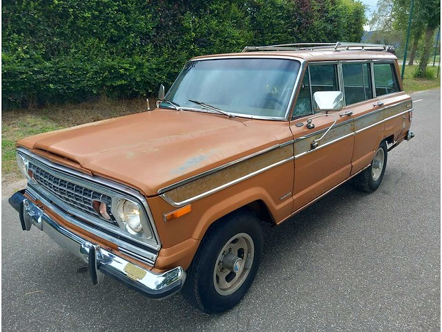 Jeep - 1978 - wagoneer - quadrac - personenauto - afbeelding 1 van  12