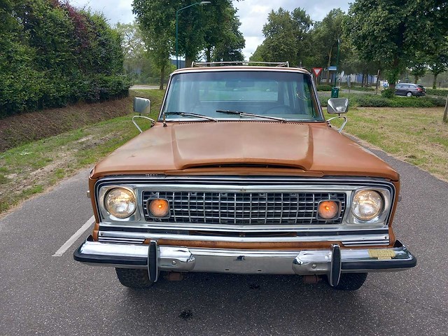 Jeep - 1978 - wagoneer - quadrac - personenauto - afbeelding 10 van  12