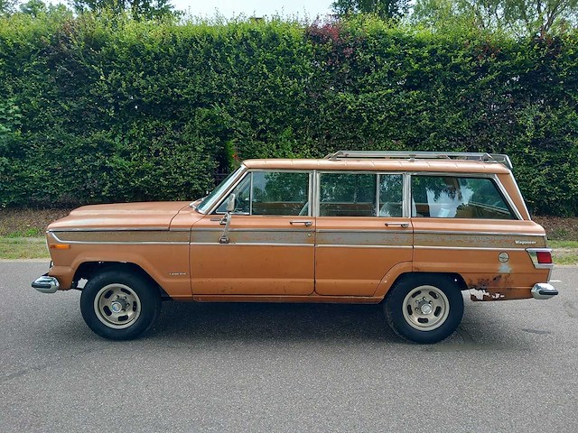 Jeep - 1978 - wagoneer - quadrac - personenauto - afbeelding 12 van  12